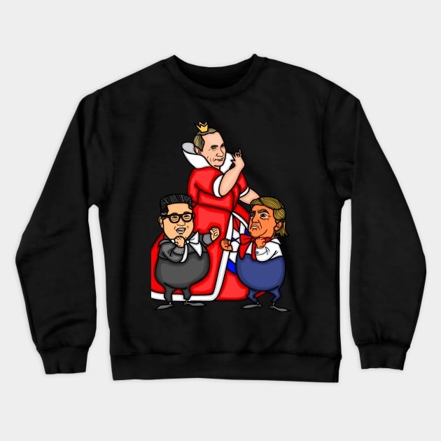 Puppetmaster Crewneck Sweatshirt by COLORaQUEEN